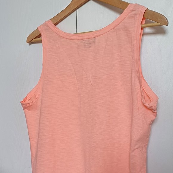 Coral Lord & Taylor Summer Lacy Tank Top M Size - Picture 4 of 11